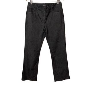 Kenneth Cole Reaction Womens Straight Leg‎ Jeans Denim Pocket Blue/BlackSize 10